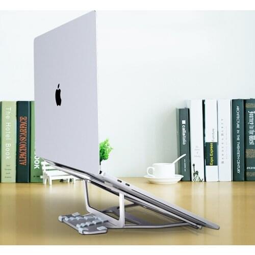 Aluminum Folding Laptop Stand Universal 11-17.3 inch Portable Adjustable Notebook Stand for MacBook Air Pro Desktop Stand Holder