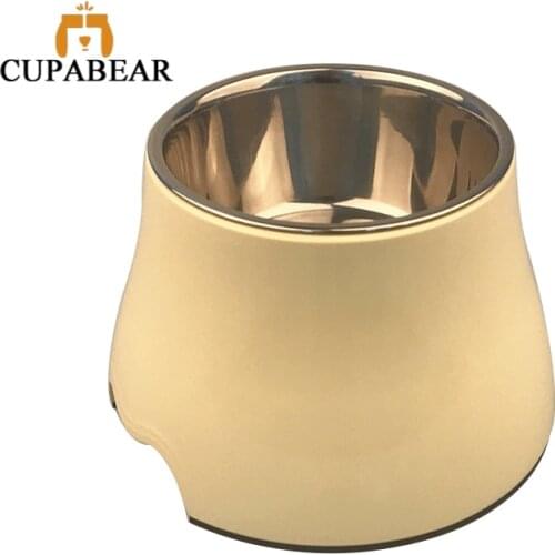 Pet Cat Feeder With Raised Stand Footprint Feeding Water Bowl For Dog Puppy Outdoor Food Dishes 3 Sizes Kitten Accessories