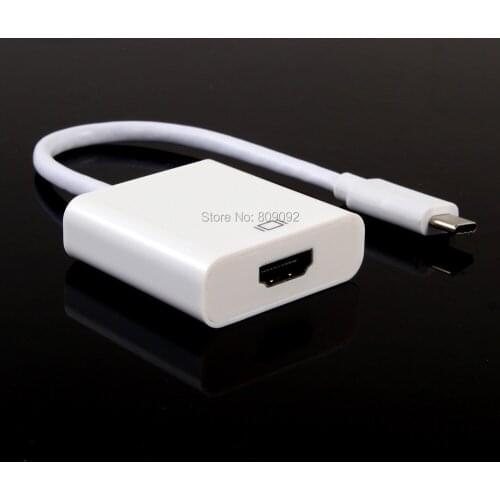 Type-C USB3.1 Male to HDMI Female 1080P Adapter Cable for 2015 NEW Macbook