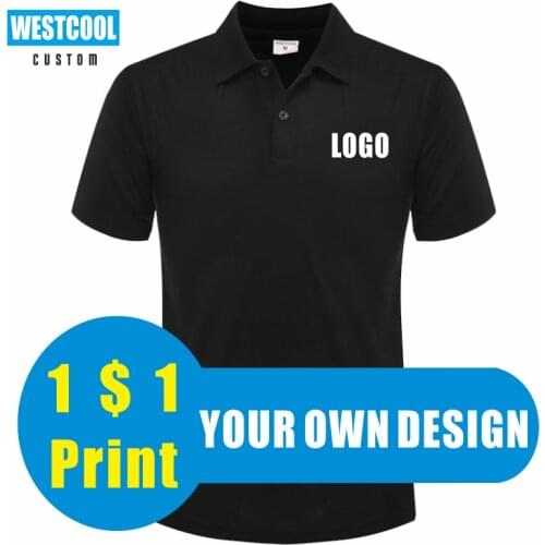 WESTCOOL Summer Casual Men And Women Short-Sleeved Polo Shirts Custom Logo Embroidery Printing Personalized Design Tops
