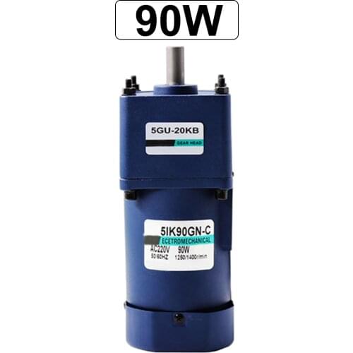 Micro AC Single Phase Electric Induction Motors 220V 7.5 To 500RPM Low Speed AC Reversible Motor Low Noise Long Life Fixed Speed