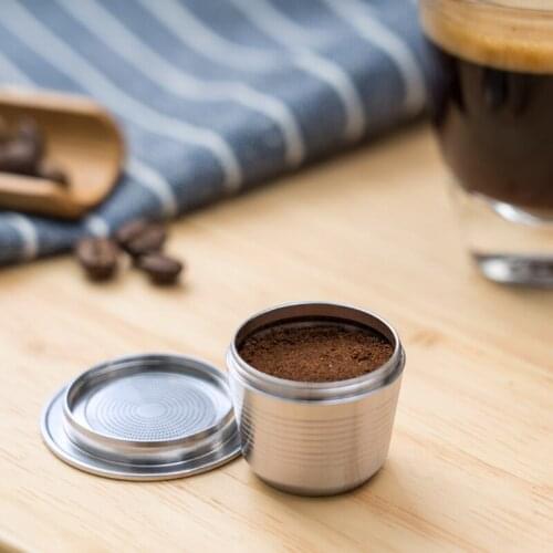 For SCISHARE Reutilisable Usage Refillable Capsule Reusable Refillable Coffee Filter Set