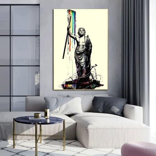 Street Graffiti David Wall Art Posters Fashion Print Canvas Painting Living Room Corridor Bedroom Aesthetics Decor Gift Pictures