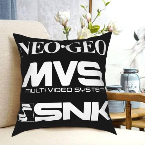 Neo Geo SNK Pillowcase Printing Polyester Cushion Cover Decorative Arcade Throw Pillow Case Cover Home Square 18