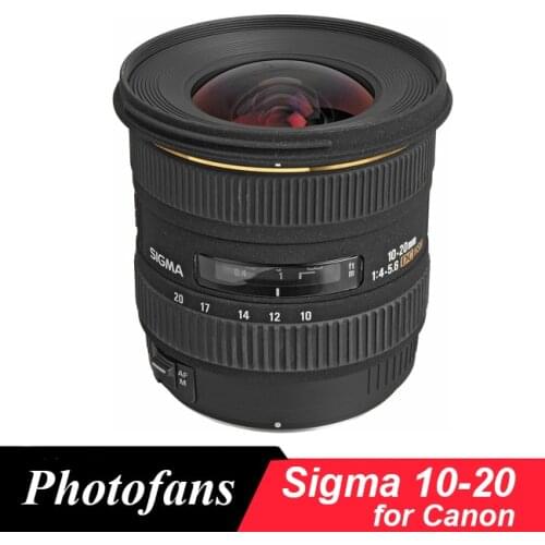 Sigma 10-20 mm f/3.5 EX DC HSM wide angle Lens For Canon 1300D 600D 700D 750D 760D 60D 70D 80D T3i T5i T6 T6s
