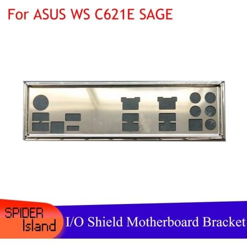 I/O Baffle Shield Back Plate for ASUS WS C621E SAGE Motherboard Baffle Rear Panel Chassis Motherboard IO Bracket