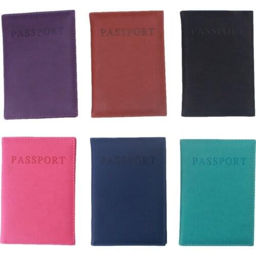 Luxury Elegant Women Passport Cover World Universal Travel Passport Ticket Holder Cover on the Passport Case Passport Pouch