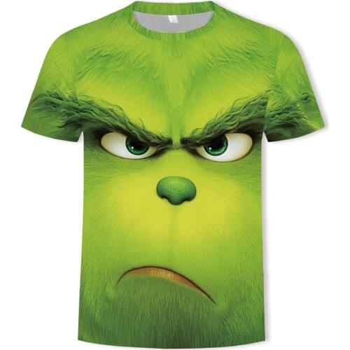 Trend of 2021 Summer Popular Games Digital Printing Cartoon Anime Pattern Harajuku Fashion 3DT Shirt Breathable Elastic Thin