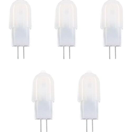 5PCS/LOT Super Bright G4 1.4W with PC Cover 12V SMD2835 Led Lamp Light