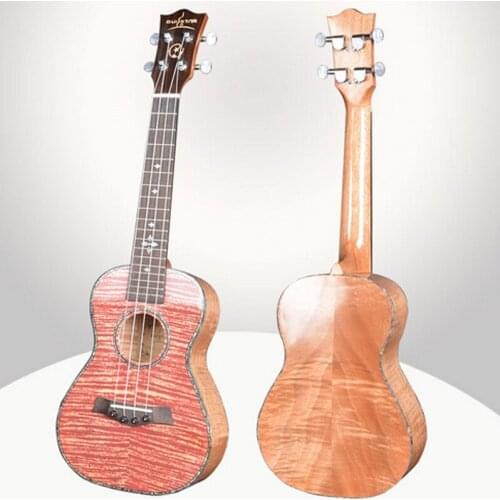 Ukulele 23 Inches Picea Asperata Veneer Tiger Skin Beginner Home-schooling