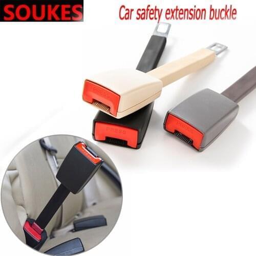 Car Seatbelt Lock Safety Buckle Extender Clip For Hyundai Solaris Tucson 2016 I30 IX35 I20 Accent Santa Fe Citroen C4 C5 C3 C2
