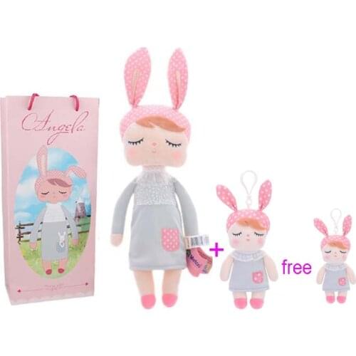 18CM 30CM Cute Angela Metoo Rabbit Dolls Bunny Baby Toy Stuffed Animal Kawaii Panda Bee For Kids Soft Plush Toy WL10