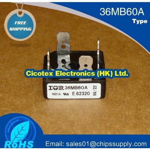 36MB60A MODULE 36 MB60A IGBT BRIDGE RECT 1PHASE 600V 35A D-34 VS-36MB60A VS36MB60A 36MB-60A