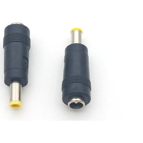 5.0x3.0mm Male to 5.5x2.1mm Female DC Power Adapter Plug for Laptop