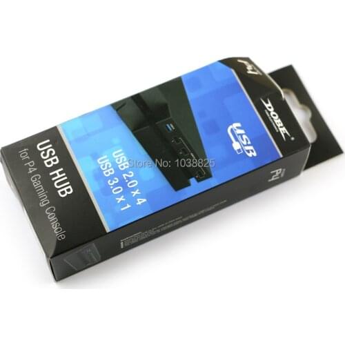 5 Ports High Speed USB 2.0/3.0 Extender Splitter Adapter Converter USB Hub for PS4