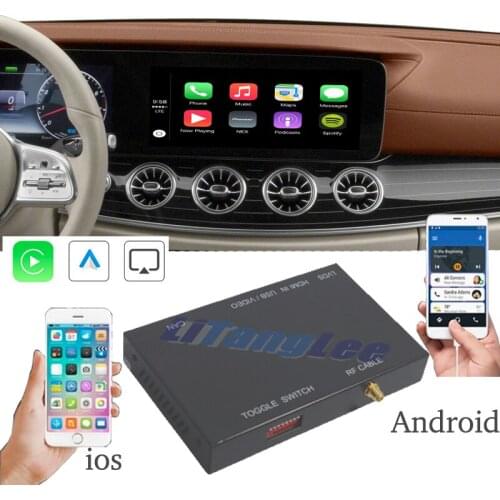Car Camera Carplay Decoder Adapter For Mercedes Benz CLS MB C257 NTG APS Mirror Link Display Android Auto Play 360 BirdView