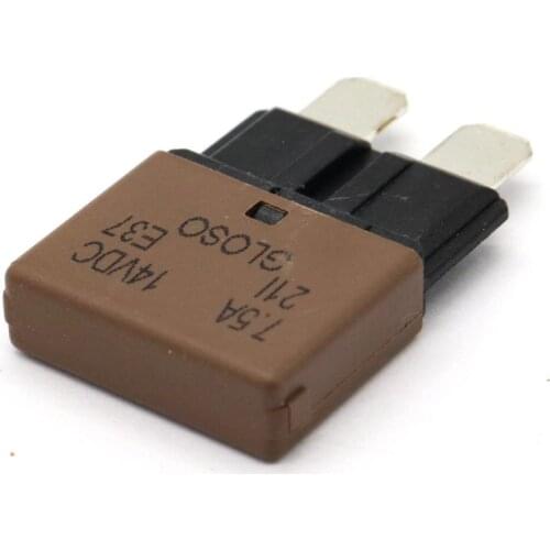 7.5A Circuit Breaker Blade Fuse Automatic Resettable Function Car Marine
