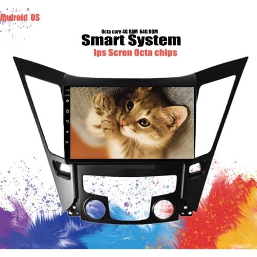 9'' Octa Core 6+128G Android 10.0 Car GPS Navigation for HYUNDAI SONATA I40 I45 I50 YF 2011- radio DVD Multimedia Audio Video