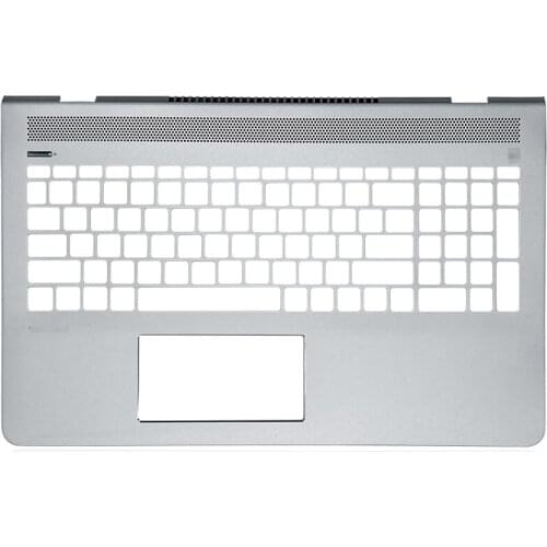New Laptop Case For HP Pavilion 15-CC TPN-Q191 Palmrest Upper Case Cover Silver