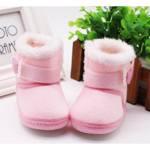 Baby Winter Snow Shoes For Newborn Winter Anti-Slip Baby Girls Boys Shoes Prewalker Super Keep Warm Baby Soft Sole First Walker