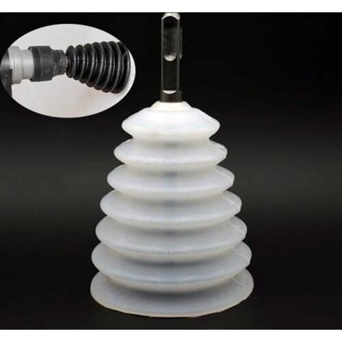 Electric Drill Dust Cover Rubber Impact Hammer Drill Dust Collector Dustproof Device Hollow Chamber Power Tool Accessories