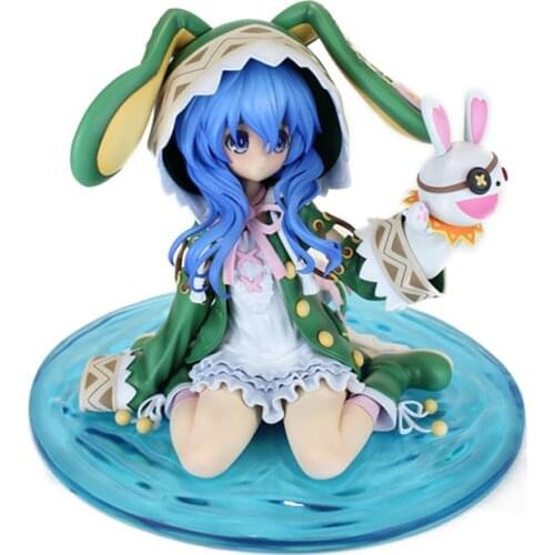 Anime DATE A LIVE Kneeling Hermit Yoshino Action Figure Figurines Dolls Toys for kids Figura