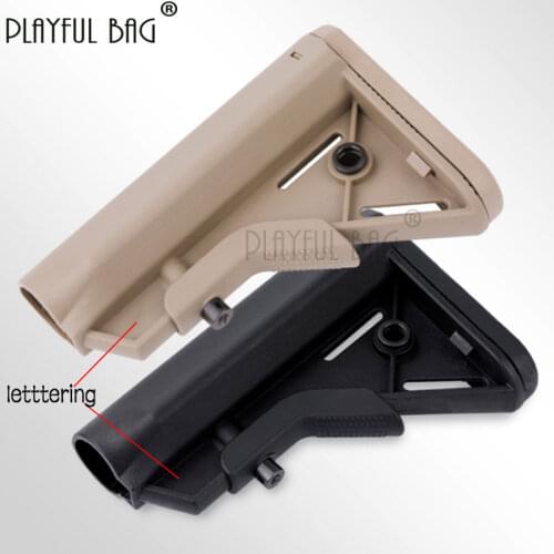 PB Playful bag Outdoor sports cs toy B5 athletic cs equipment stock back support nylon water bullet gun model accessories KD90