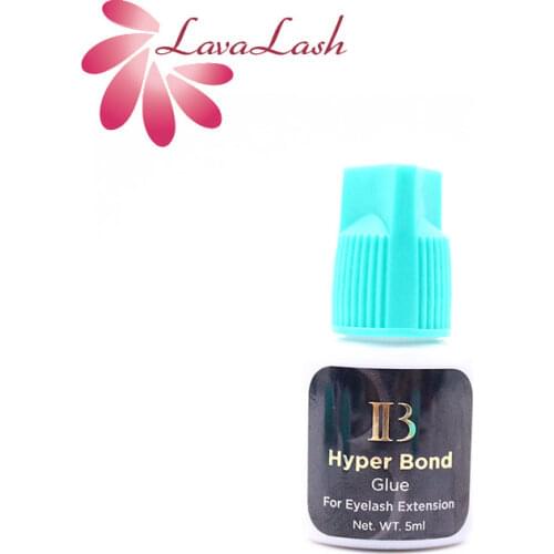 1pcs IB ibeauty Hyper Bond Glue Eyelash Extension Glue 0.5sec Cyan Cap Fast Drying Lasts 6 Weeks 5ml Professtion Korea Original