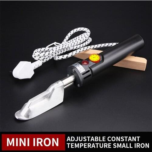 Nk-158A Adjustable Constant Temperature Small Iron Small Shoe Iron Small Leather Wrinkle Leather Surface Wrinkle Iron Tool