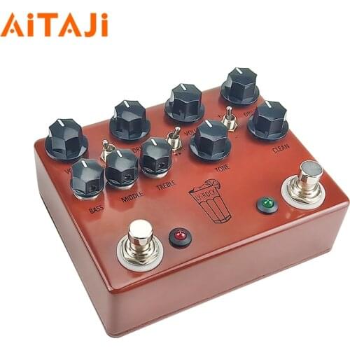 For JHS Sweet Tea V3 Overdrive Distortion Pedals Effector Guitar accessories DIY