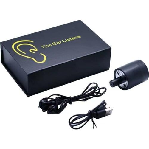 Audio Listening Wiretap With Earphone Wall Microphone Voice Listen Detecotor for Repair Oil Hearing Water Leakage Leaking