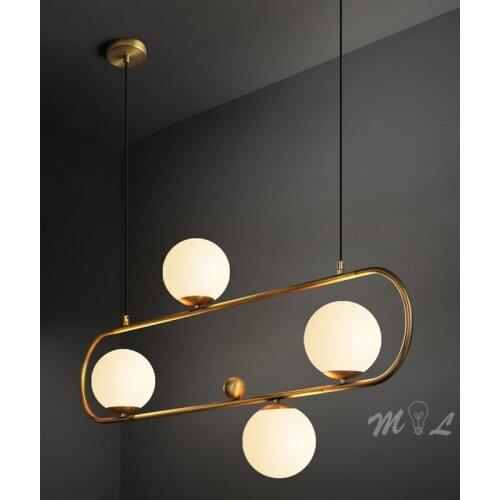 Nordic Glass Pendant Lights Modern Hanging Lamps for Living Room Kitchen Fixtures Bar Restaurant Luminaire Suspension Led Light