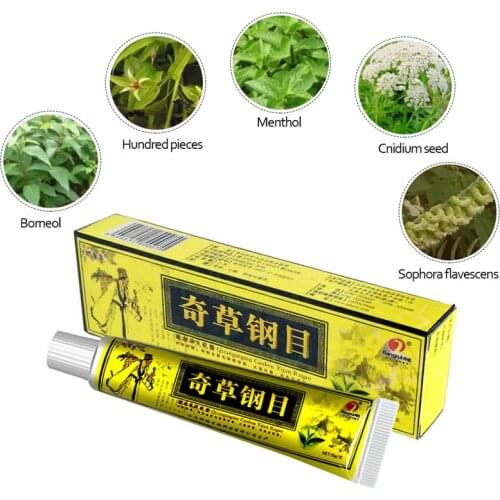 Herbal Eczema Cream Psoriasis Antibacterial Dermatitis Pruritus Eczematoid Herbal Anti-itching Medical Ointment