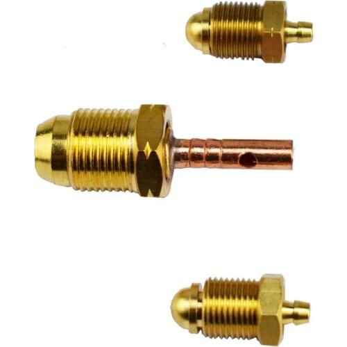 WP-18 Welding Torch Power/water Cable Connector 7/8-14LH Nut with 5/8-18 gas/water nut