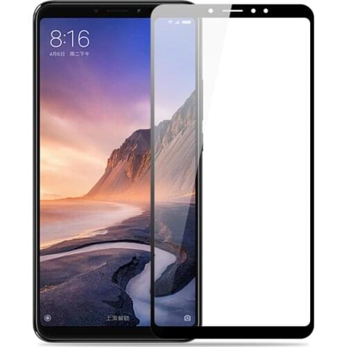 Full Glue Full Cover Tempered Glass For Xiaomi MI Max 3 Screen Protector protective film For Xiaomi MI Max 3 Max3 glass