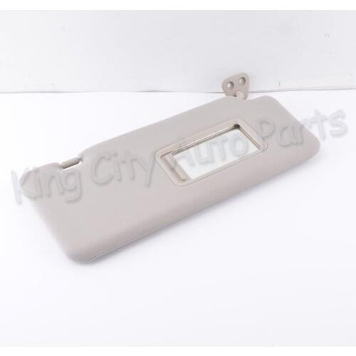 1PCS For Nissan Tiida 05-10 Car Inner Sunvisor Sun Visor Front Windscreen Antidazzle Sun Shade Sunshield With Mirror Kit