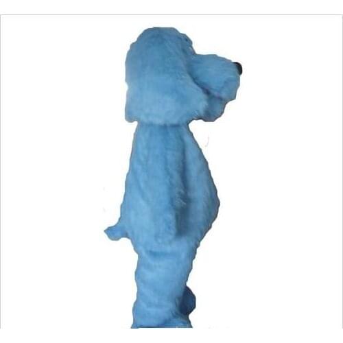 100% real photos Adult blue dog mascot costume Buy Mascots Online Custom Mascot Costumes Sports Mascot for Team Deguisement Masc