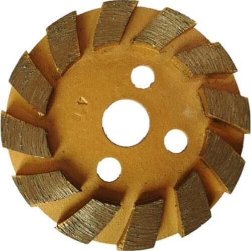 100MM Inch Diamond Rough Grinding Disc Concrete Metal Cutter Free Shipping 1pcs/ 4PCS