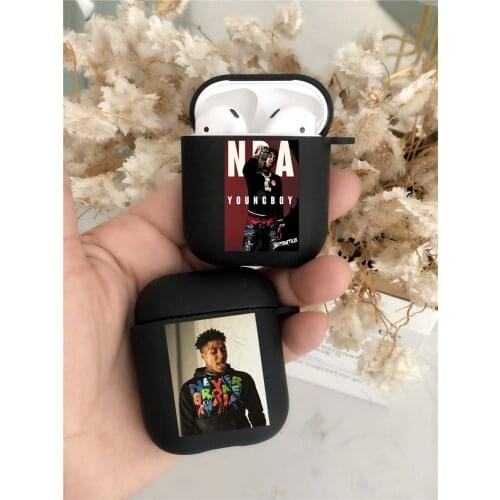 Broke Again Youngboy 38 Baby Rap Hip Hop Music Fan SOFT TPU soft Slicone Bluetooth Airpod Case For Airpods 1/2 Airpods pro