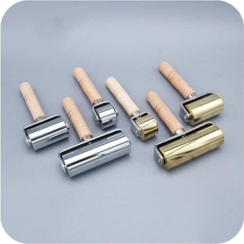 DIY Handmade Cowhide Leather Tool Roller Roller Edger Holder Leather Fitting Roller