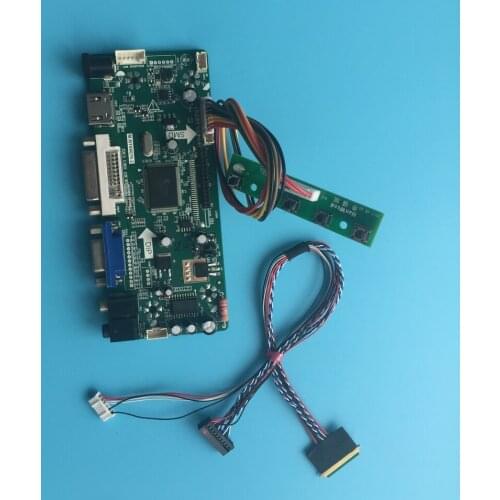 DVI M.NT68676 VGA LED LCD HDMI audio controller board driver kit DIY for LTN145AT01-301 1366*768 cable 40pin 2019 screen LVDS