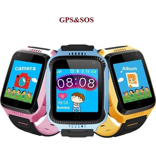 Hot Sale Q529 SOS Call Flashlight Camera Safety Kids Smart Wrist Watch Phone GPS Tracker