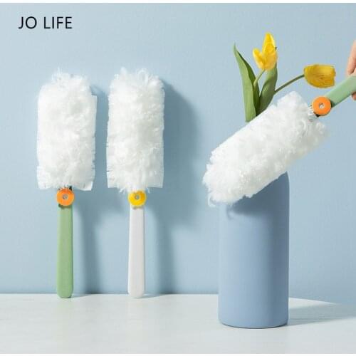 JO LIFE Detachable Dusting Tool Electrostatic Dust Duster Cleaner Microfiber Cleaning Brush Car Furniture Household Dust Cleaner