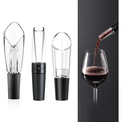 YOMDID Creative Wine Decanter Red Wine Pourers Useful Wine Aerating Pourer Portable Wine Aerator Pouring Tool For Bar Restaurant