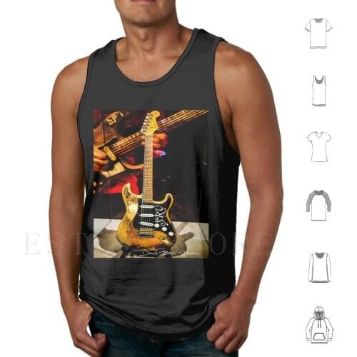 Stevie Ray Vaughan-Dedication Tank Tops Vest Stevie Ray Vaughan Dedication Guitar Musc Concert Texas Lone Star Texas Star