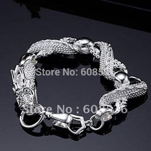 Fashion jewelry, S925 Sterling Silver color Jewelry Bracelets&bracelet, Brand New B38