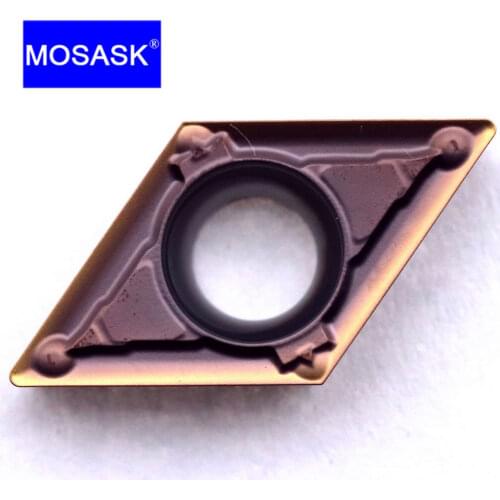 MOSASK DCMT Plates DCMT070204 ZC2315 Processing Steel CNC Lathe Tool Turning Cutters Tungsten Carbide Inserts