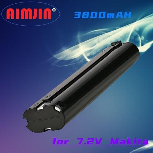 2021NEW 7.2V 3800mAh Powtree Power Tool Battery for MAKITA 7033 7002 7000 632003-2 191679-9 192532-2 Cordless Drill Tool Battery