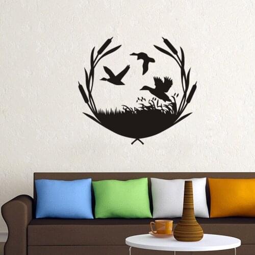 Hunt Duck Decal Hunting Dog Shotgun Sticker Hollow Sticker Hunter Car Window Vinyl Decal Funny Poster Motorcycle