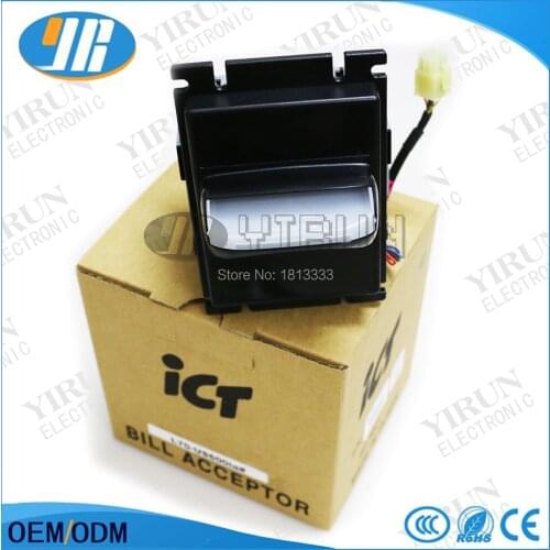Original ICT Bill Acceptor Bill Validator-4 Way Insertion without Bill Box for Amusement,Gaming,Vending machine